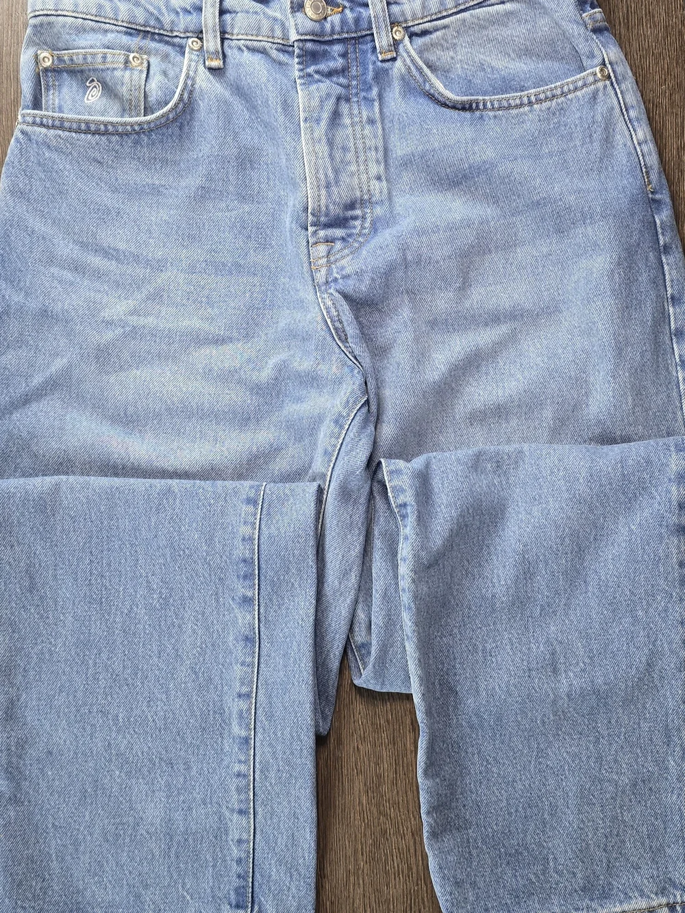 Stussy Classic Fit Jeans Light Wash Blue Men 30x30